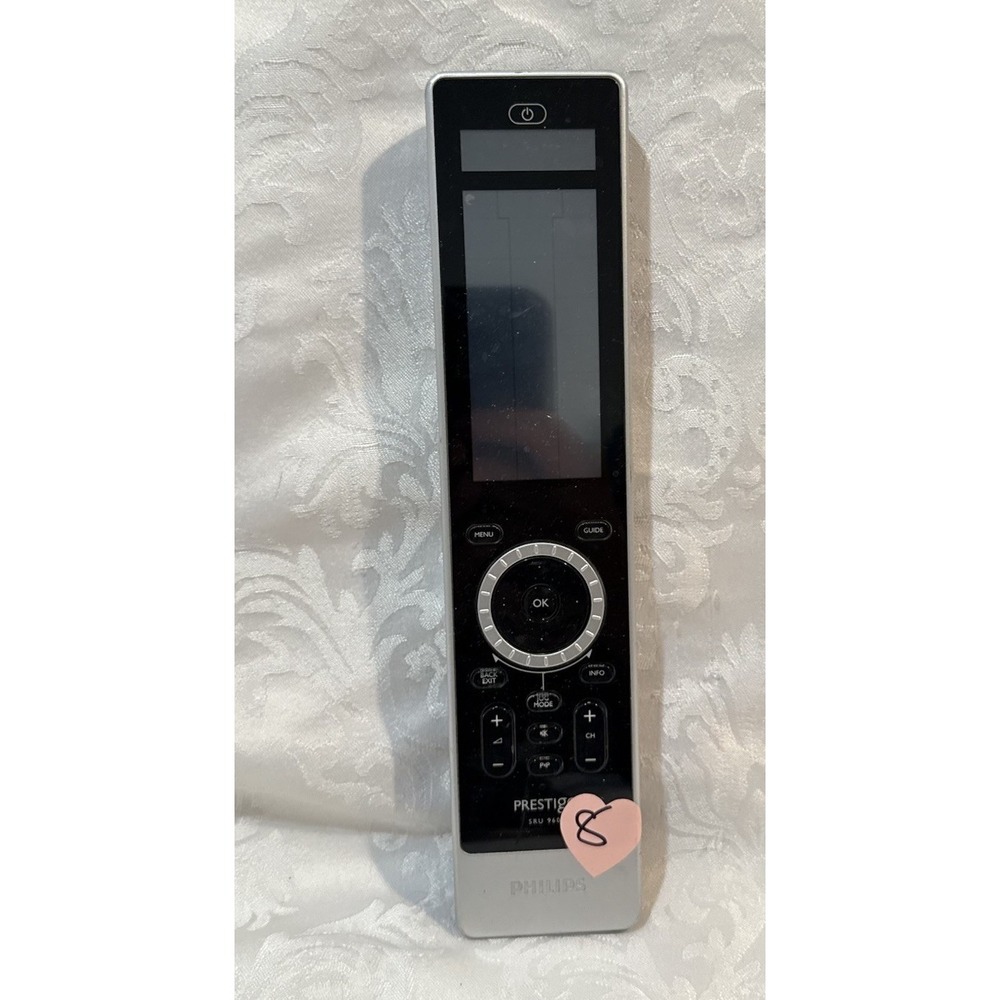Philips Prestigo Model SRU 9600 Universal Remote Control SRU9600/17 Genuine OEM